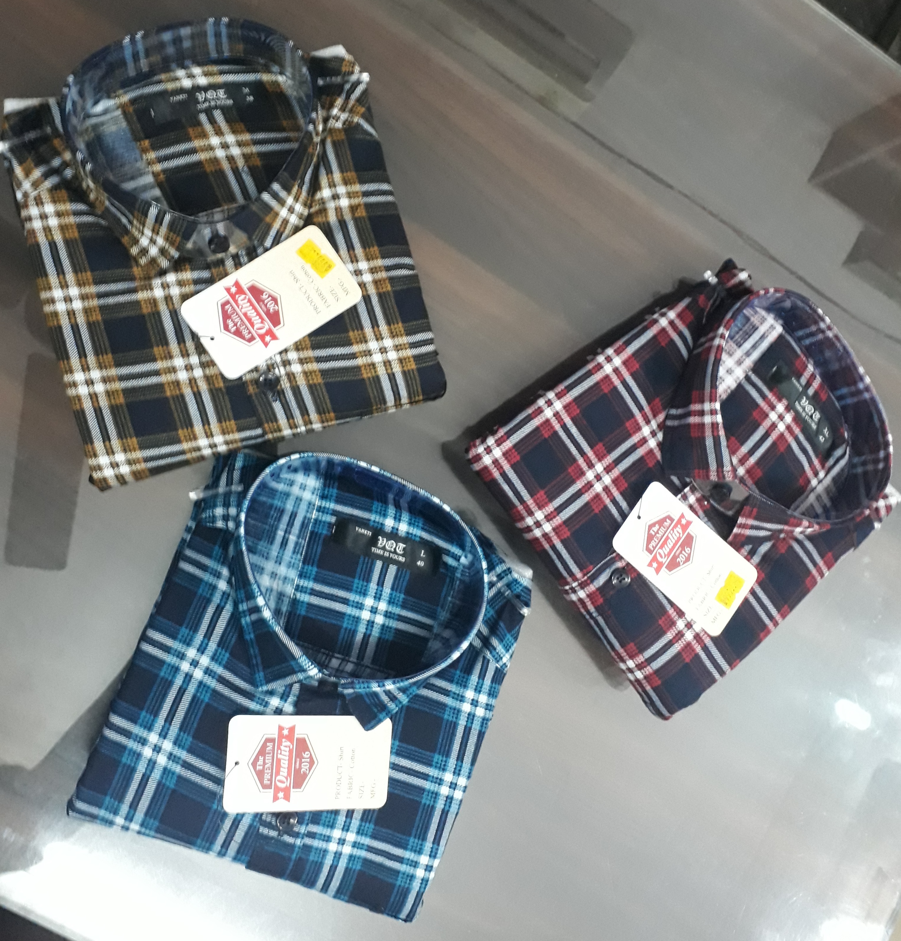 Cotton Check Shirts