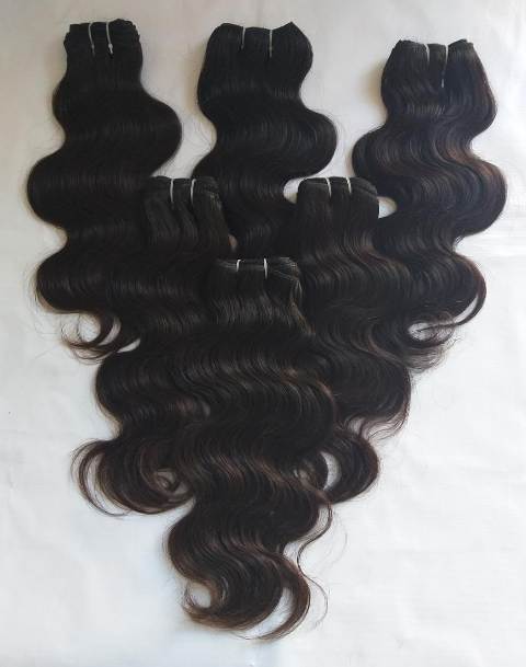 Natural Color Deep Wavy Human Hair