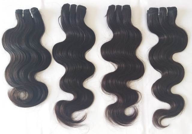 Natural Color Deep Wavy Human Hair