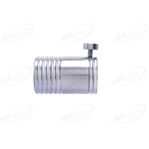 Curtain Bracket No.D - Stainless Steel, End Cap No.D | Durable Metal Finish, Ideal for Secure Curtain Installation