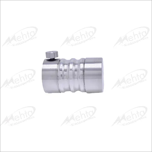 Curtain Bracket No.G - Stainless Steel | Metal End Cap No.G with Sleek Finish