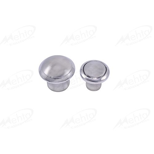 Furniture Fitting Knob 26 - Stainless Steel, 1" & 1-1/4" | Metal, TT & A.Brass Finish, Modern Design, Durable Knob K-026