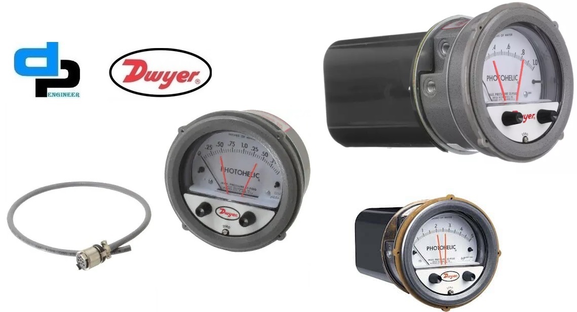 Dwyer A3000-25mm Photohelic Pressure Switch Accuracy: A 2% Of Fs At 70a F (21.1a C)