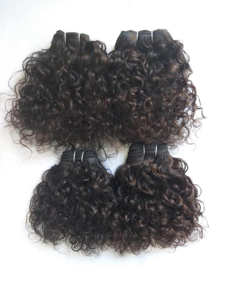 Natural Indian Temple Unprocessed Virgin Raw Hair