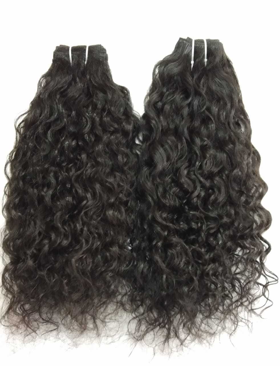 Natural Indian Temple Unprocessed Virgin Raw Hair