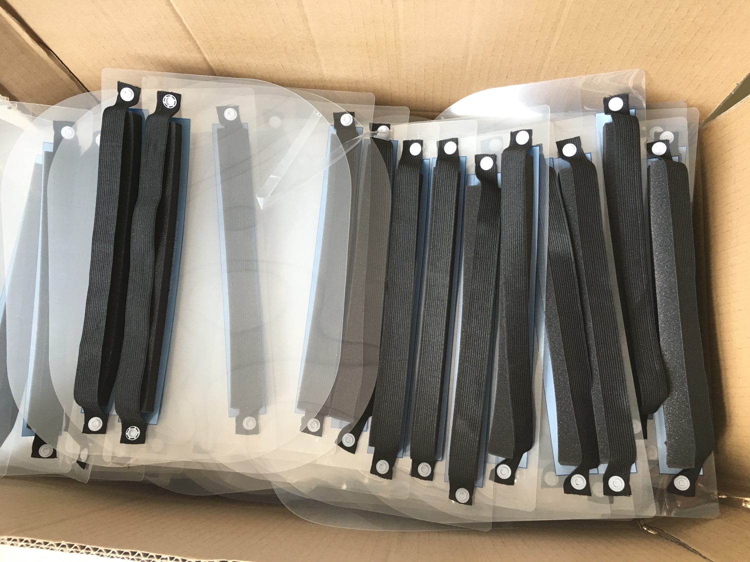 Plastic Protection Isolation Anti-fog Full Face Shield With Sponge