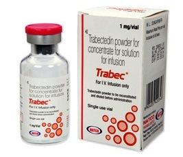 Trabec Injection - 1mg Liquid Solution For Infusion | Anti-cancer Treatment For Advanced Soft Tissue Sarcoma And Recurrent Ovarian Cancer, Doctor Recommended Usage, Suitable For Adults And Teenagers