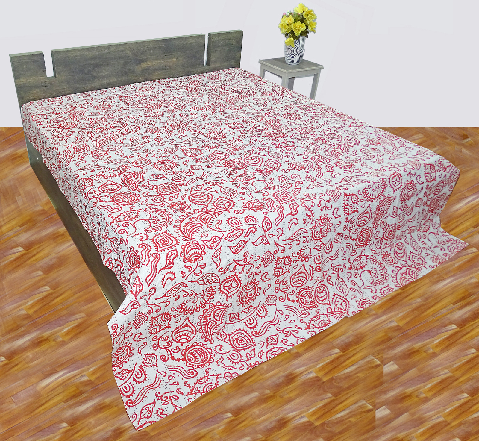 Hand Block Printed Quilts - Color: Assorted