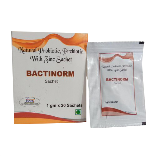 Natural Probiotic Prebiotic With Zinc Sachet Health Supplements