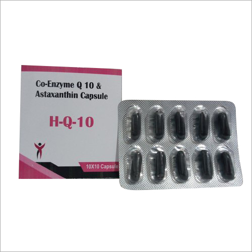 Co-Enzyme Q10 And Astaxanthin Capsule Health Supplements