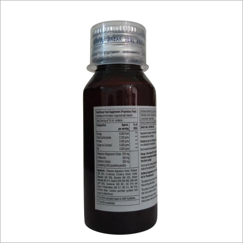 Potassium Magnesium Citrate D Mannose And Cranberry Syrup Health Supplements