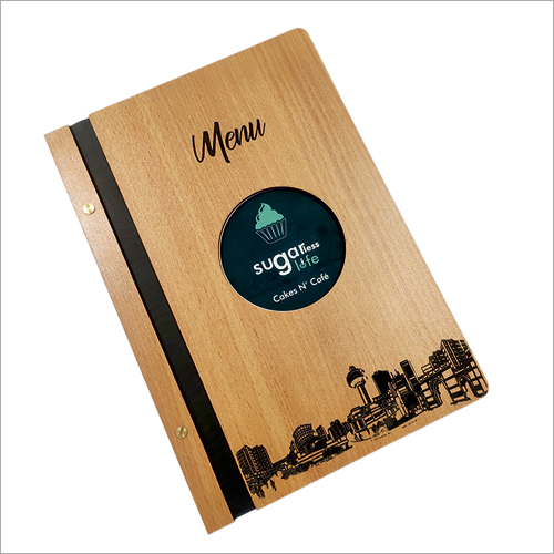 Wooden Menu