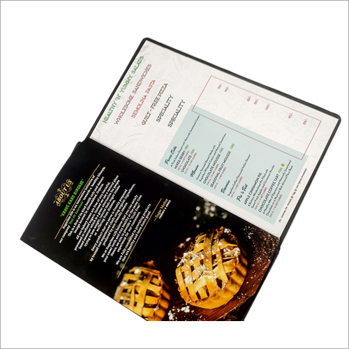 Wooden Menu