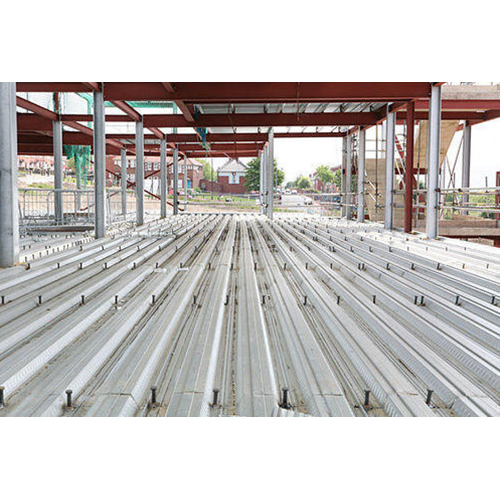 Deck Sheet - Galvanised Steel Sheets, Thickness 0.8 to 2.0mm, Ideal for Structural Applications