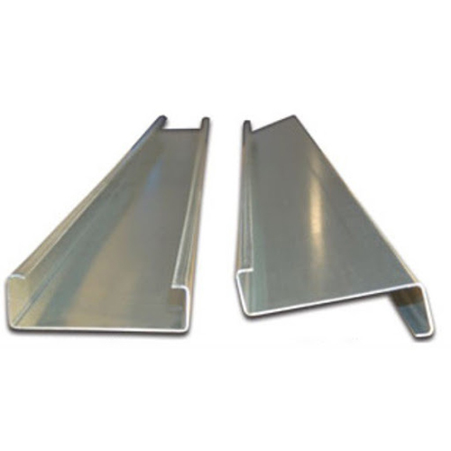 C & Z Purlin - Mild Steel, Galvanised Surface, Silver Color | C & Z Shaped, Corrosion Resistant, Ideal For Modern Structures And Flexibility In Design