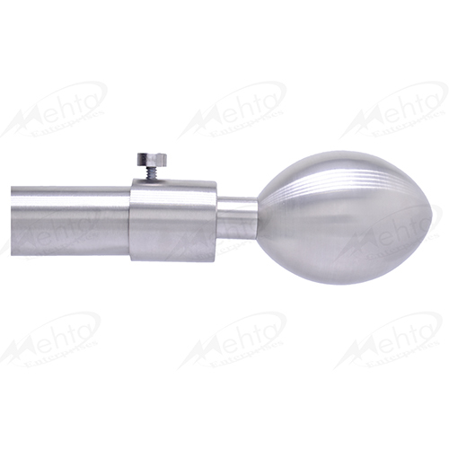 Curtain Bracket (Bracket No. 16) - Stainless Steel, Matte Finish | Polished Design, Durable Steel Material
