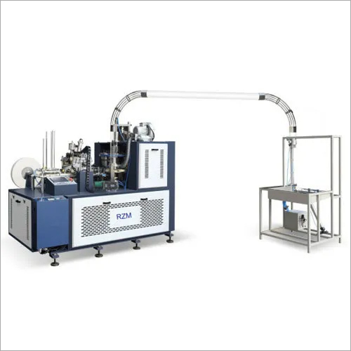 High Speed Paper Cup Making Machine - Stainless Steel, 1500x1000x1800mm | Auto Collector, Efficient Operation, Low Maintenance, High Production Speed, Precise Cup Formation