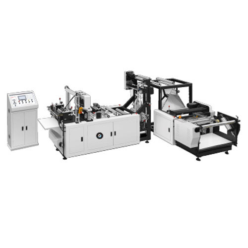 Non Woven Flat Type W U Cut Making Machine