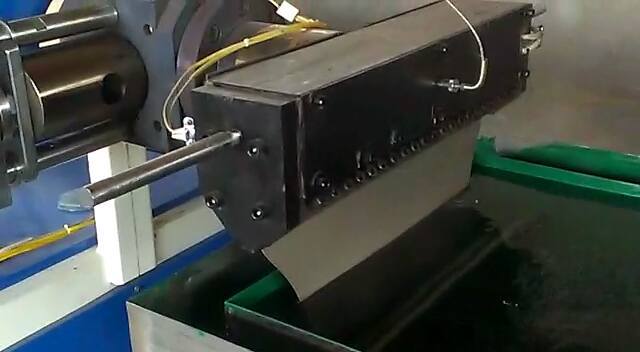 Synthetic String Plant Machine - Mild Steel, 65 Mm Screw Diameter, 40 To 100 Kg/hr Capacity | Plc Control, Automatic Operation, User-friendly Design, 1 Year Warranty