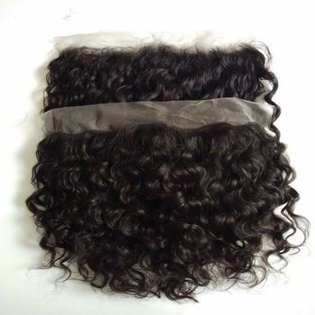 Raw Curly Hd Lace Frontal Swiss Transparent 13x4 Hair Grade: Remy Hair