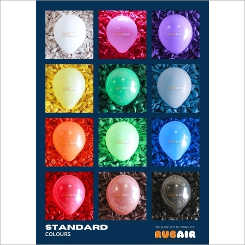 1.5 g Party Balloons - 9" Round Natural Rubber | Non-Toxic, Eco-Friendly, Ideal for Normal Air Use, Screen Printing Design