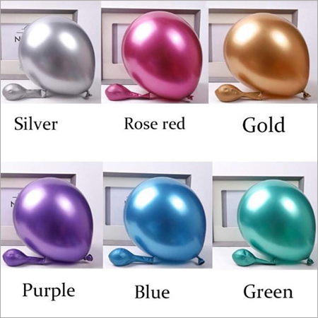 मल्टीडोलर क्रोम गुब्बारे