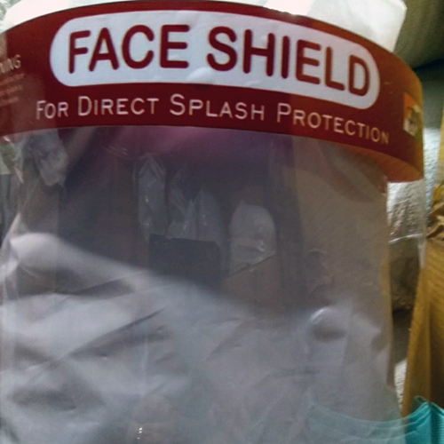 Protective Face Shield - Polycarbonate Material | Transparent Color, Disposable Design for Personal Care Use