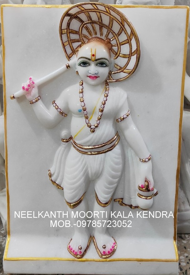 Marble Vamana Avatar - Height: Approximately 3 Feet Foot (Ft)