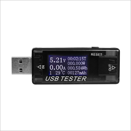 मेटल यूएसबी टेस्टर 8 इन 1 फीचर्स वोल्टेज करंट वॉटेज एमएएच मीटर