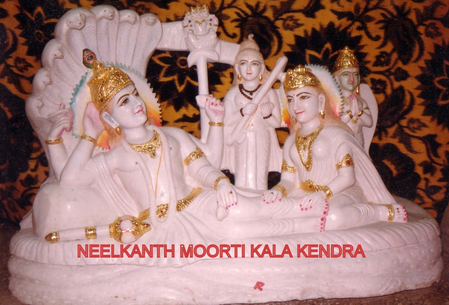 Marble Narayan Statue - Height: 24 Inches Inch (In)