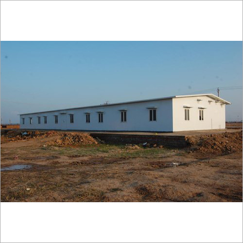 Prefabricated Building - Color: White