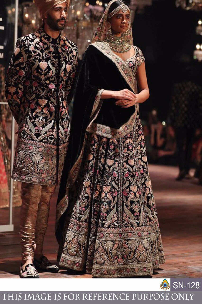 Black Fancy Lehenga Choli