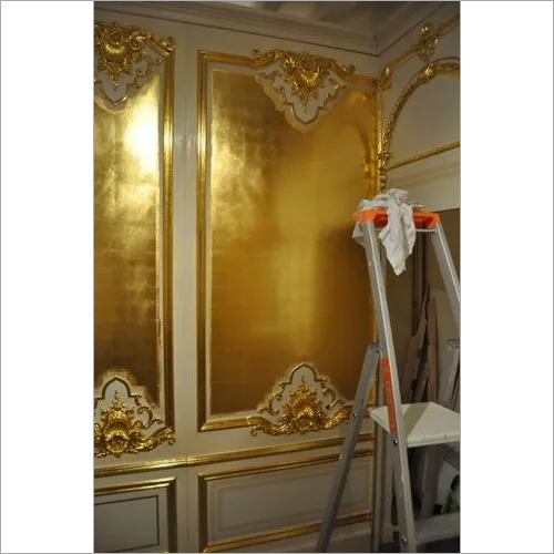 गोल्डन मार्बल शीट आवेदन: बैंक्वेट हॉल