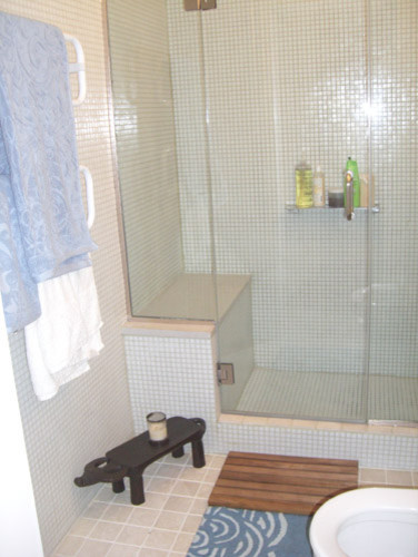 White Glass Tile Stone Cladding