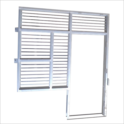GI Fancy Window - Iron, As per Requirement, Silver | Corrosion Resistant, Ideal for Household and Commercial Applications