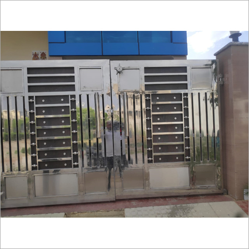 स्विंग स्टील मेन गेट