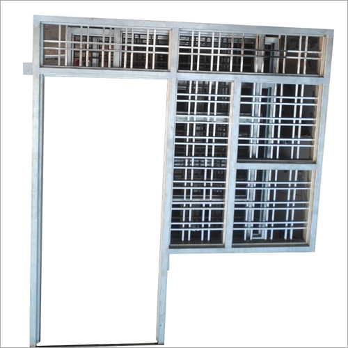Gi Fancy Window - Iron, As Per Requirement, Silver | Corrosion Resistant, Ideal For Household And Commercial Applications