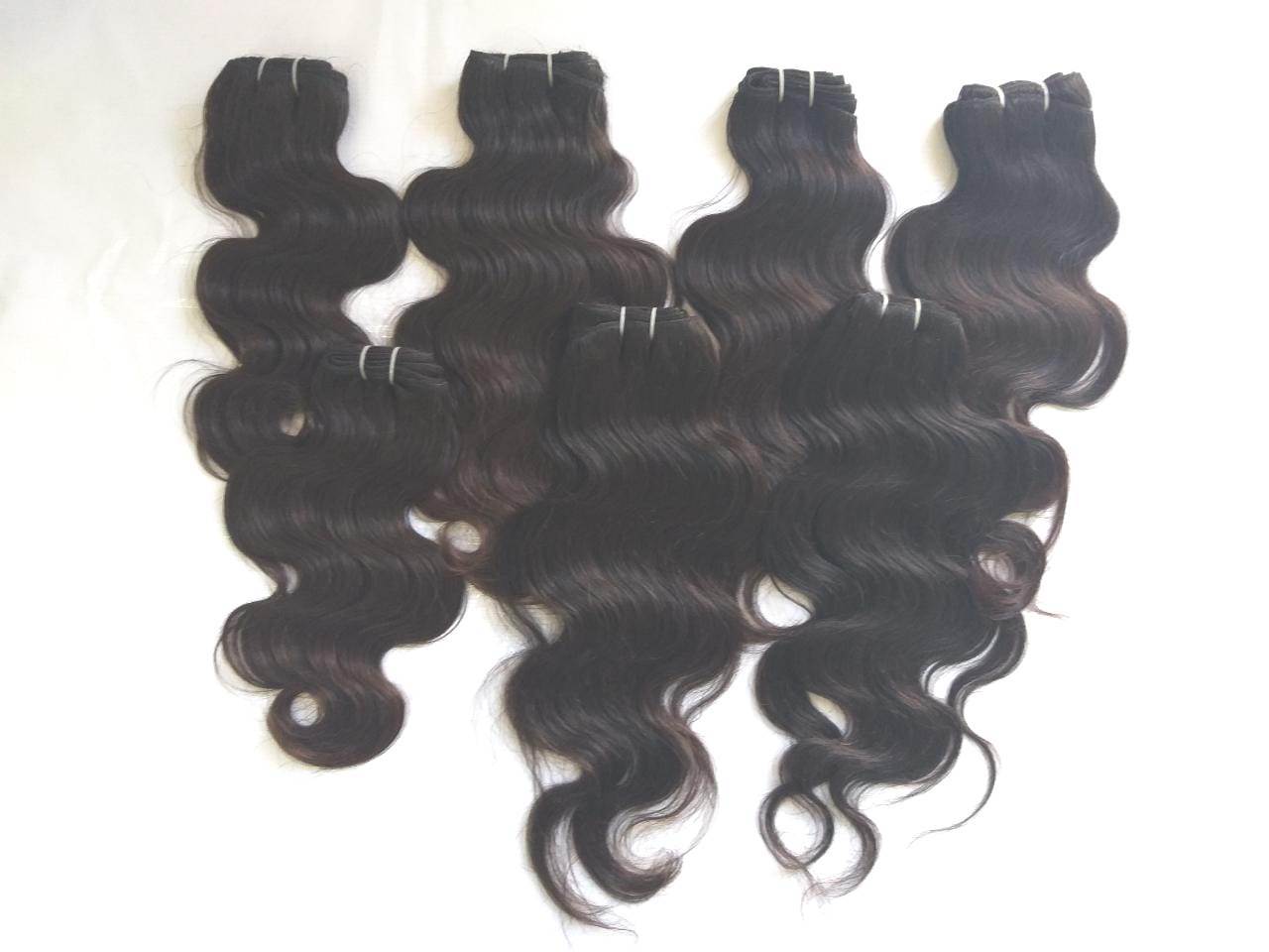 Natural Virgin Human Hair Body Wave Hair