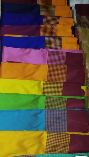 पॉलिएस्टर साड़ी
