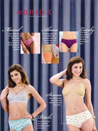 PANTIES - Cotton Blend, Sizes S-XXL | Multi Printed Colours, Full-Cupped Design for Daily Comfort and Style