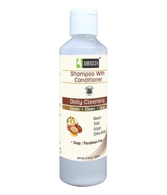 Daily Shampoo With Conditioner With Neem Tulsi Argan and Shea Butter