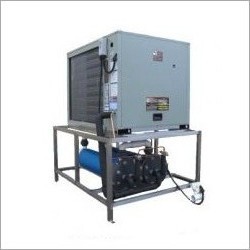 Air Cooled Water Chillers - Steel, 1000x1000x1500 mm | 10-50 Tons Cooling Capacity, R410A Refrigerant, Scroll Compressor, 10-50 kW Power Consumption, 500-1000 kg Weight