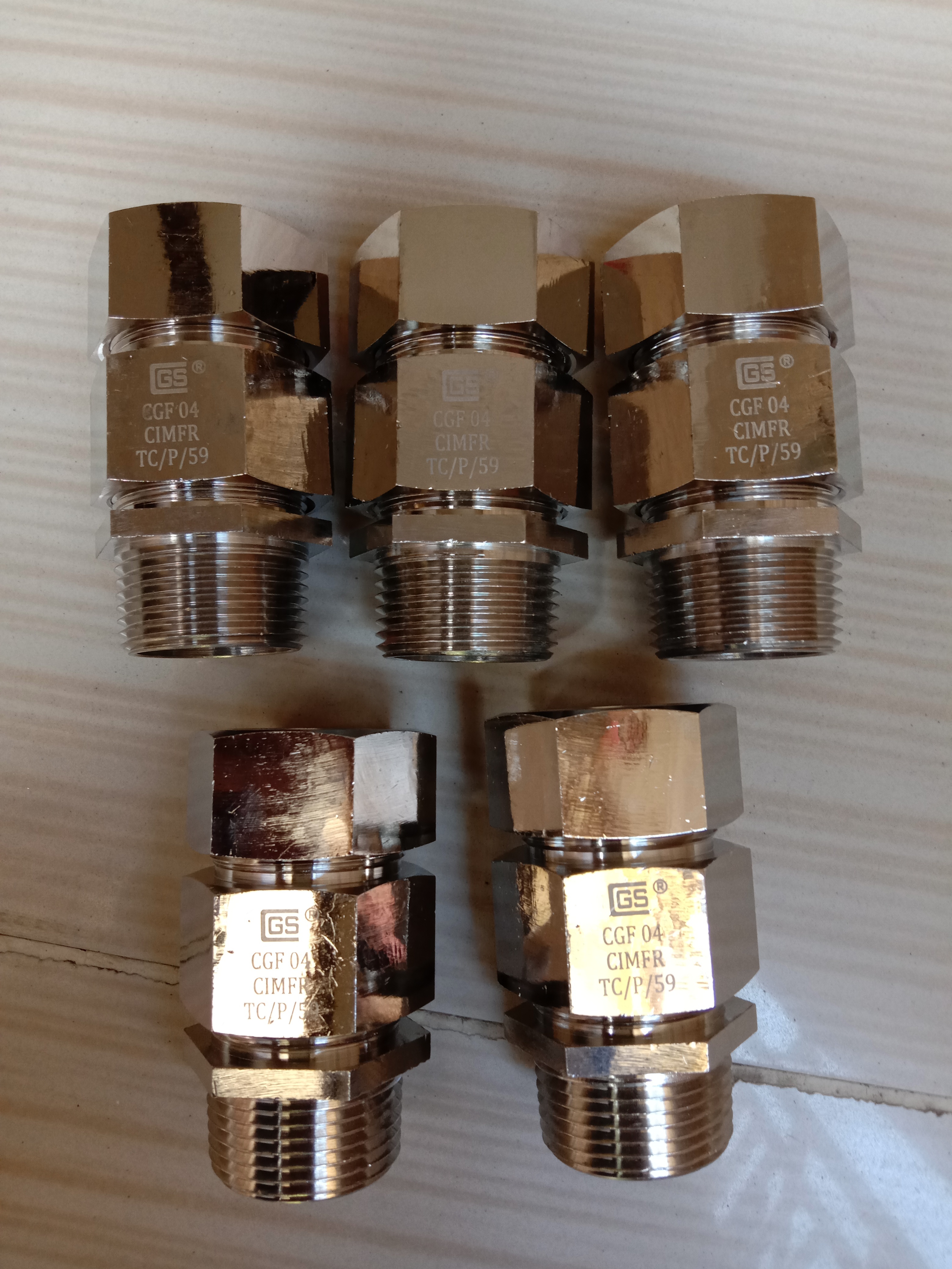 Flameproof Cable Glands - Frequency (Mhz): 50 Hertz (Hz)