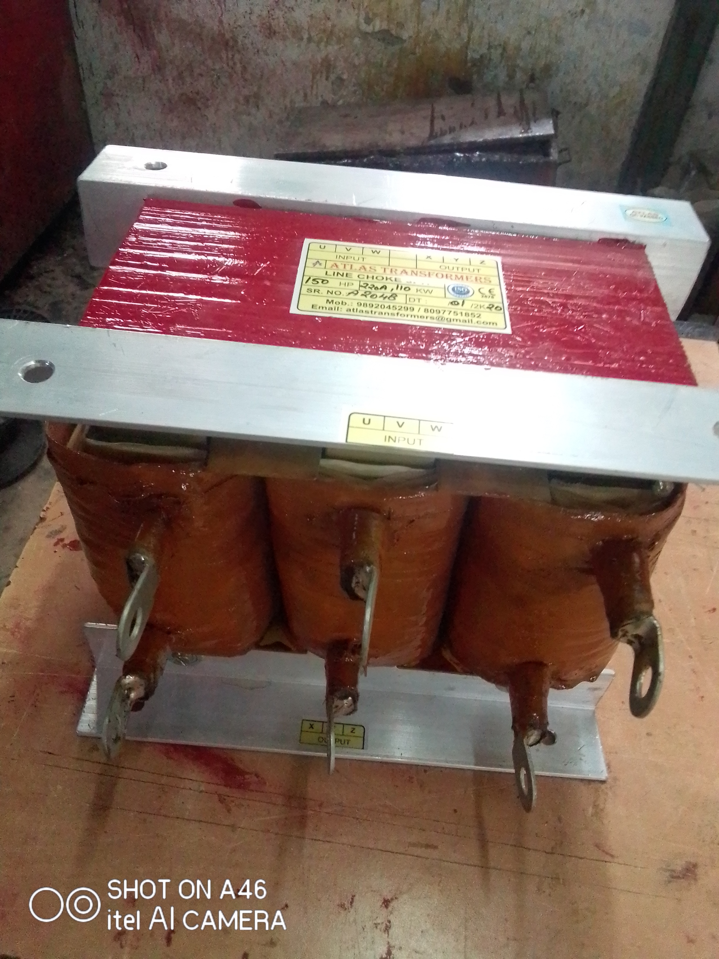 Line Choke For Vfd - Coil Material: Copper Core