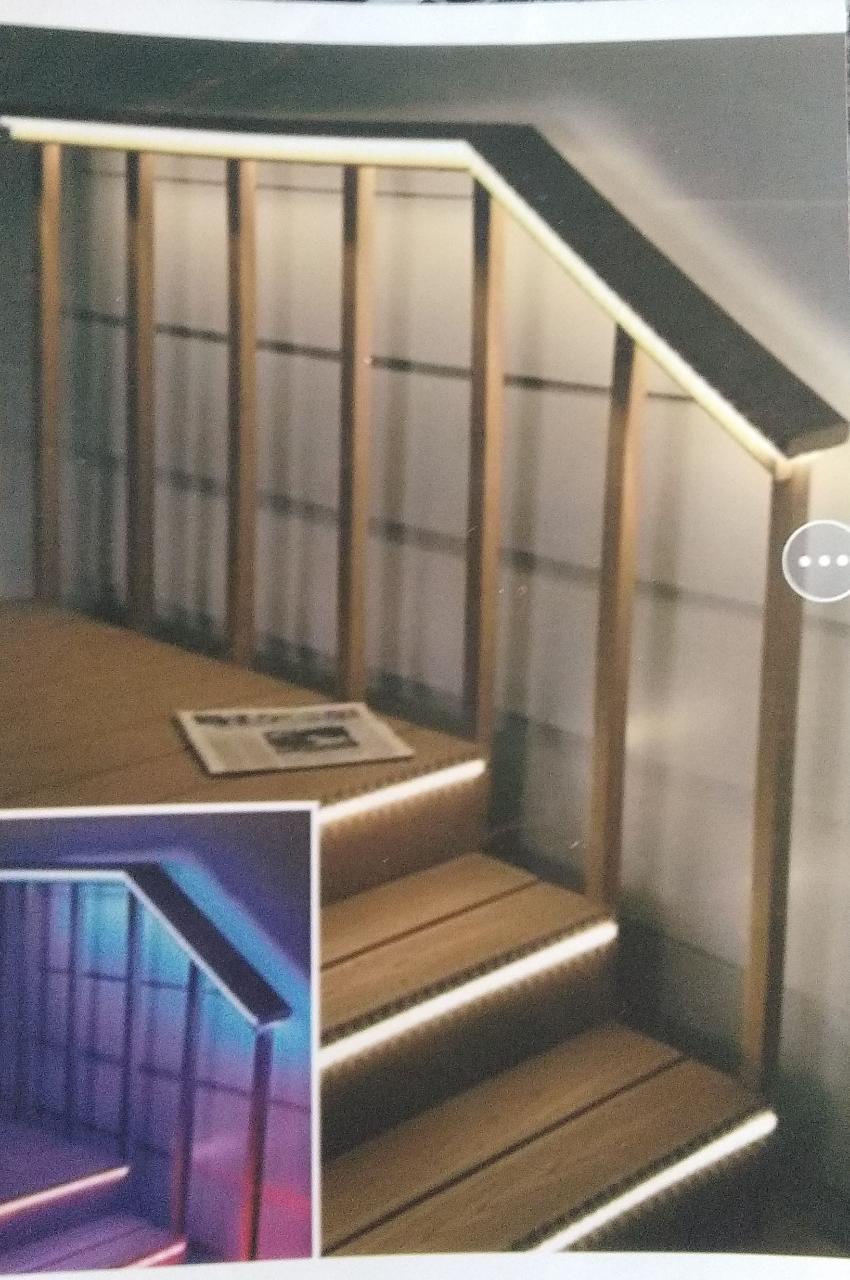 Lighting Moulding - Wooden & Pvc, 8ft. Length X 8ft. Height | Waterproof, Oil Proof, Smooth Surface, Perfect For Interior Decoration