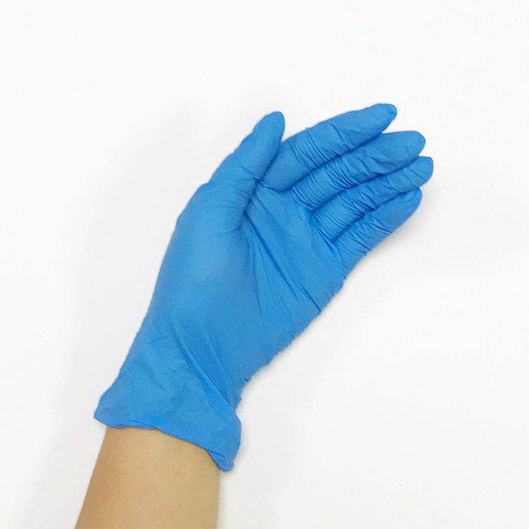 Dark Blue Disposable Nitrile Powder Free Medical Examination Gloves Age Group: Suitable For All Ages