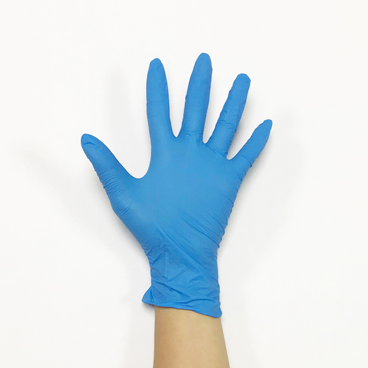 Dark Blue Disposable Nitrile Powder Free Medical Examination Gloves Age Group: Suitable For All Ages