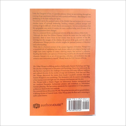 Lizla The Daughter Of Isis Book - Audience: Adult