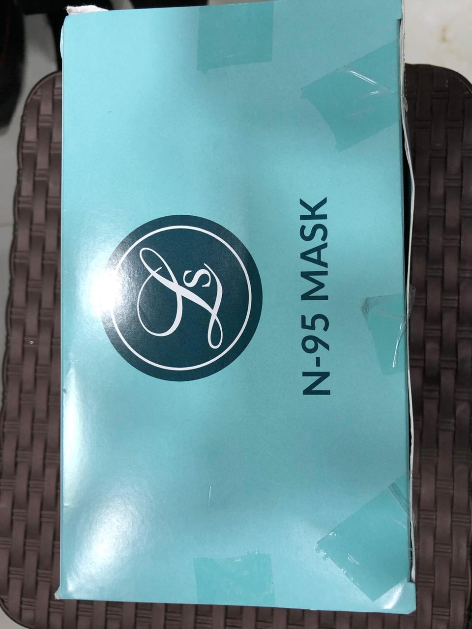 N95 Face Mask - Non Woven, Disposable, 3-layered Protection | Waterproof, Sterilized, Available In White, Grey, Yellow