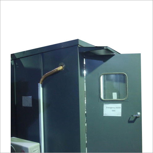 Ms Analyzer Shelter - Material: Mild Steel